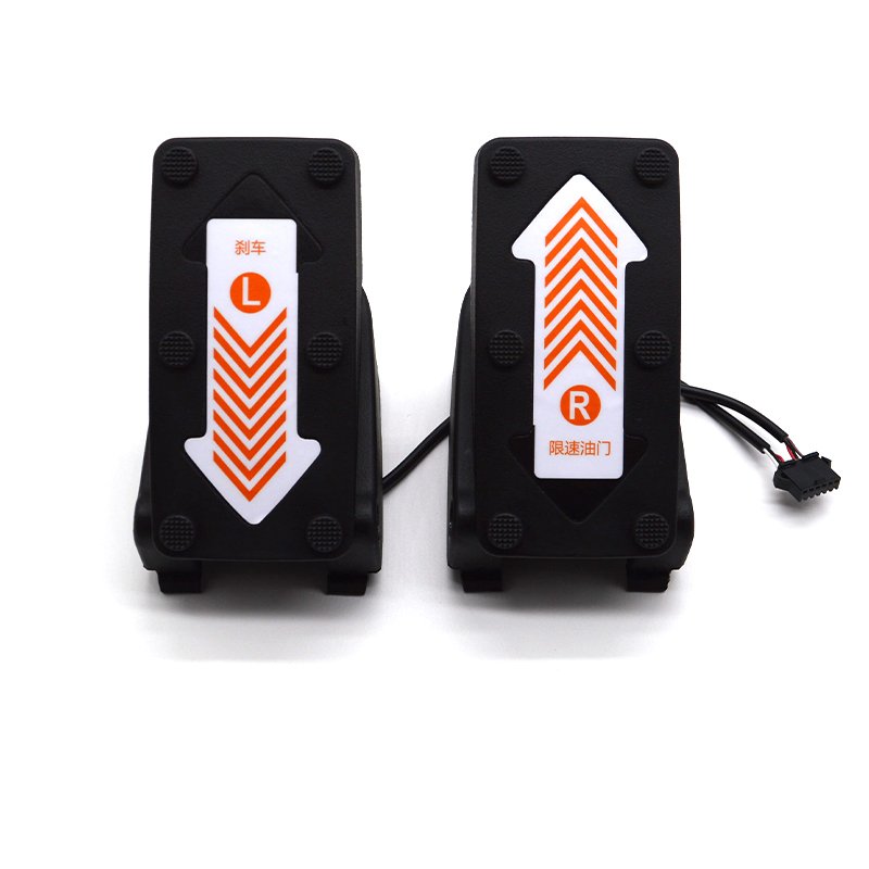 Child Extension Throttle Brake Pedal For Ninebot Gokart Kit PRO For Xiaomi Lamborghini kart Parts