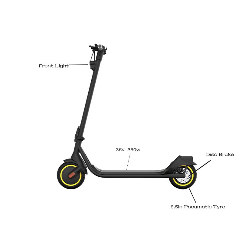 New Model Folding Scooter Electric 350W 8.5in Tyre Lithium 25Km Electric Scooter with Disc Brake