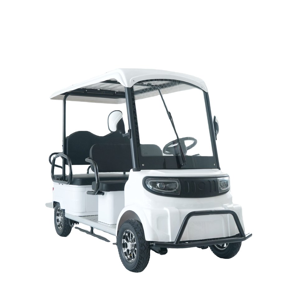 Quality electric Mobility scooter Custom Golf Buggy 4 Seater Side Rain Cover Custom Easy-to-drive Golf Cart Service For Guests