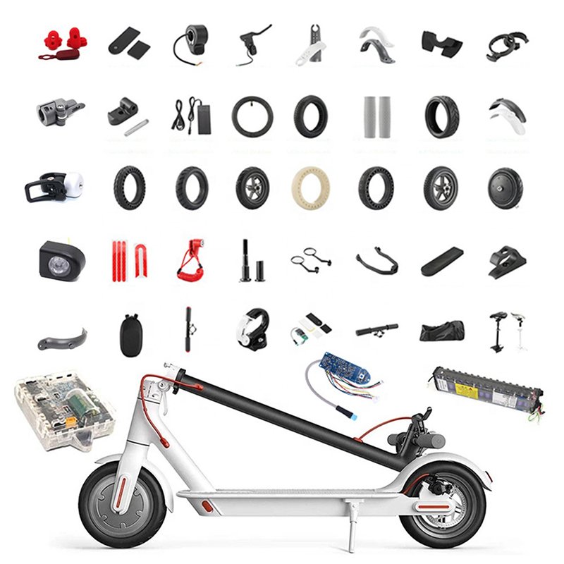 Electric scooter Shock Absorber aluminum alloy wheel bracket fittings parts scooter front fork For F40 F30 F20 E Sctooters