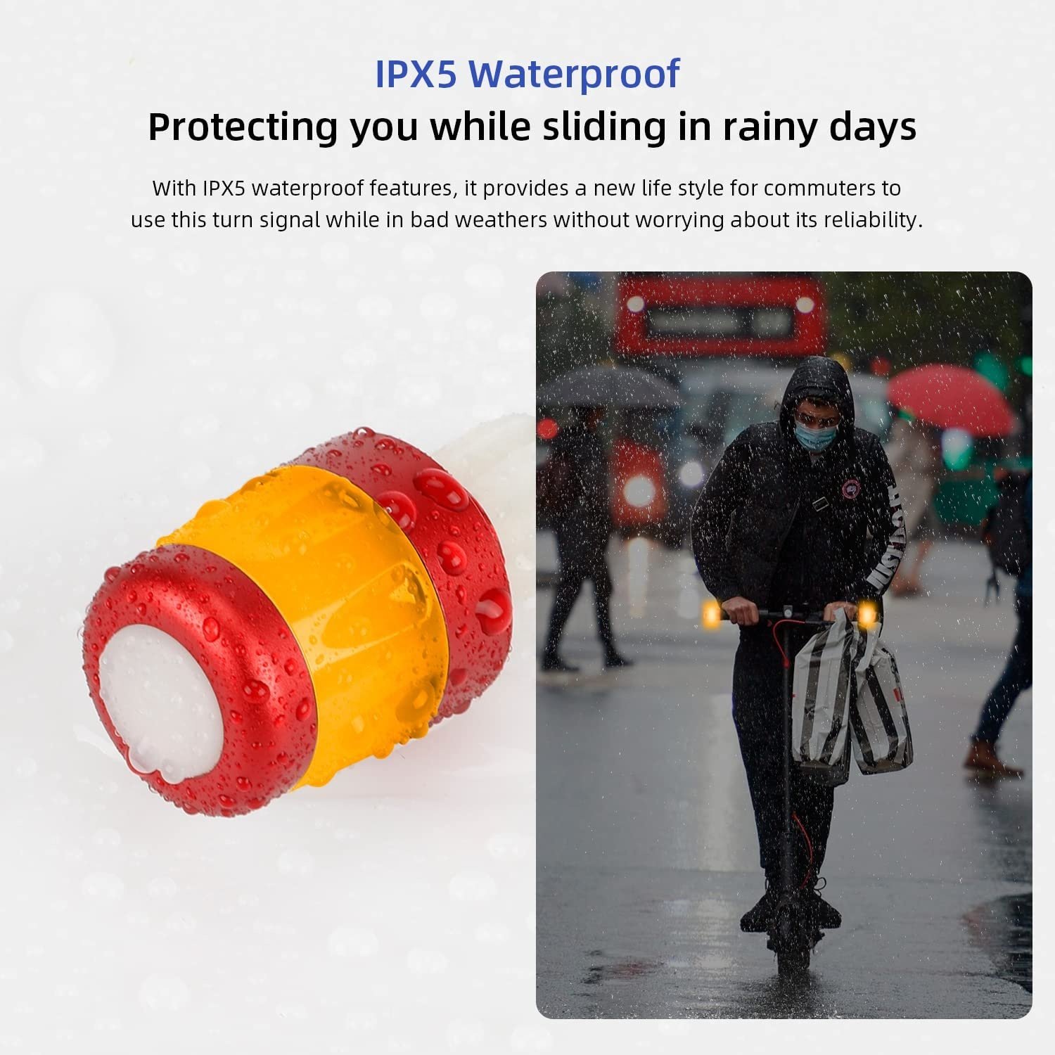 Ulip Handlebar Extender Grips With LED Lights Sets for Xiaomi M365 Pro Pro2 1S MI3 And Ninebot ES1/ES2/ES3/ES4 Electric Scooter