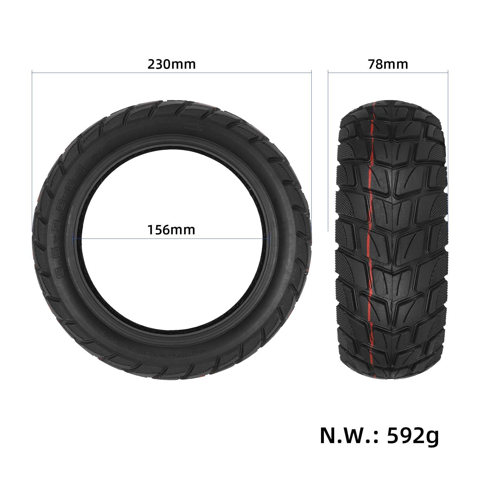8.5 Inch Off-Road Outer Tire HD 8 1/2 *3.0-6.1 Outer Tyre For Xiaomi M365 Pro 1S Scooty 8.5*3 Tire Parts Accessories