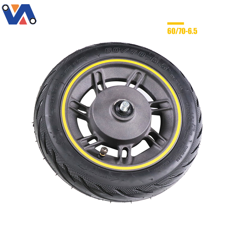 New Image Front Wheel With Tubeless Tire Scooter Parts Original Front Wheel For MaxG2 Electric Scooter Spare Parts