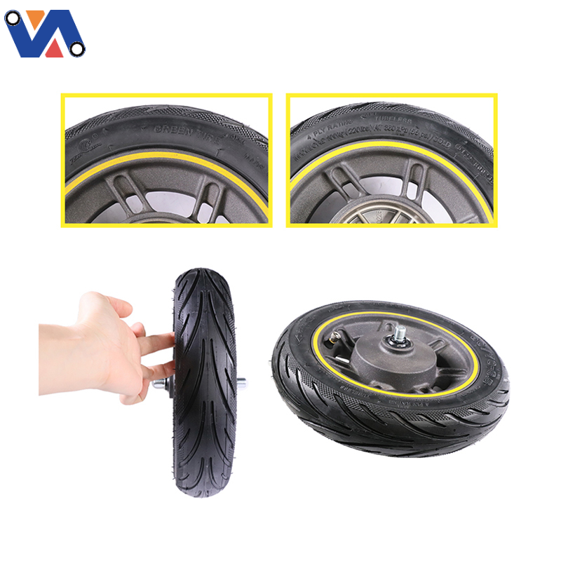 New Image Front Wheel With Tubeless Tire Scooter Parts Original Front Wheel For MaxG2 Electric Scooter Spare Parts