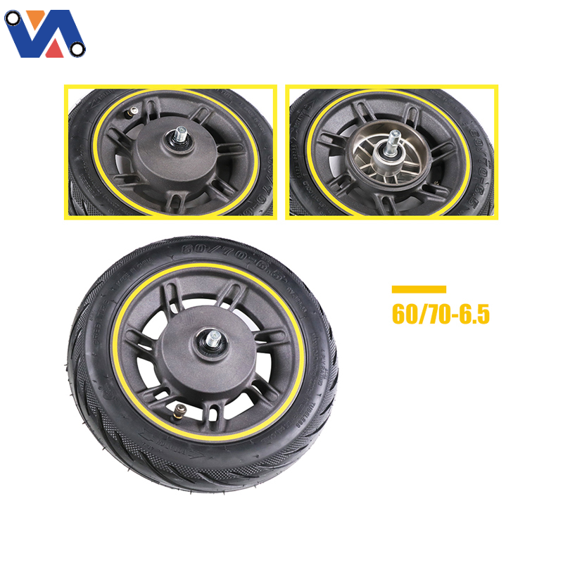 New Image Front Wheel With Tubeless Tire Scooter Parts Original Front Wheel For MaxG2 Electric Scooter Spare Parts
