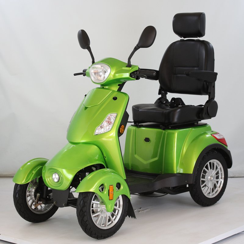 60v battery powered 4 wheel disabled electric scooter mobility scooter