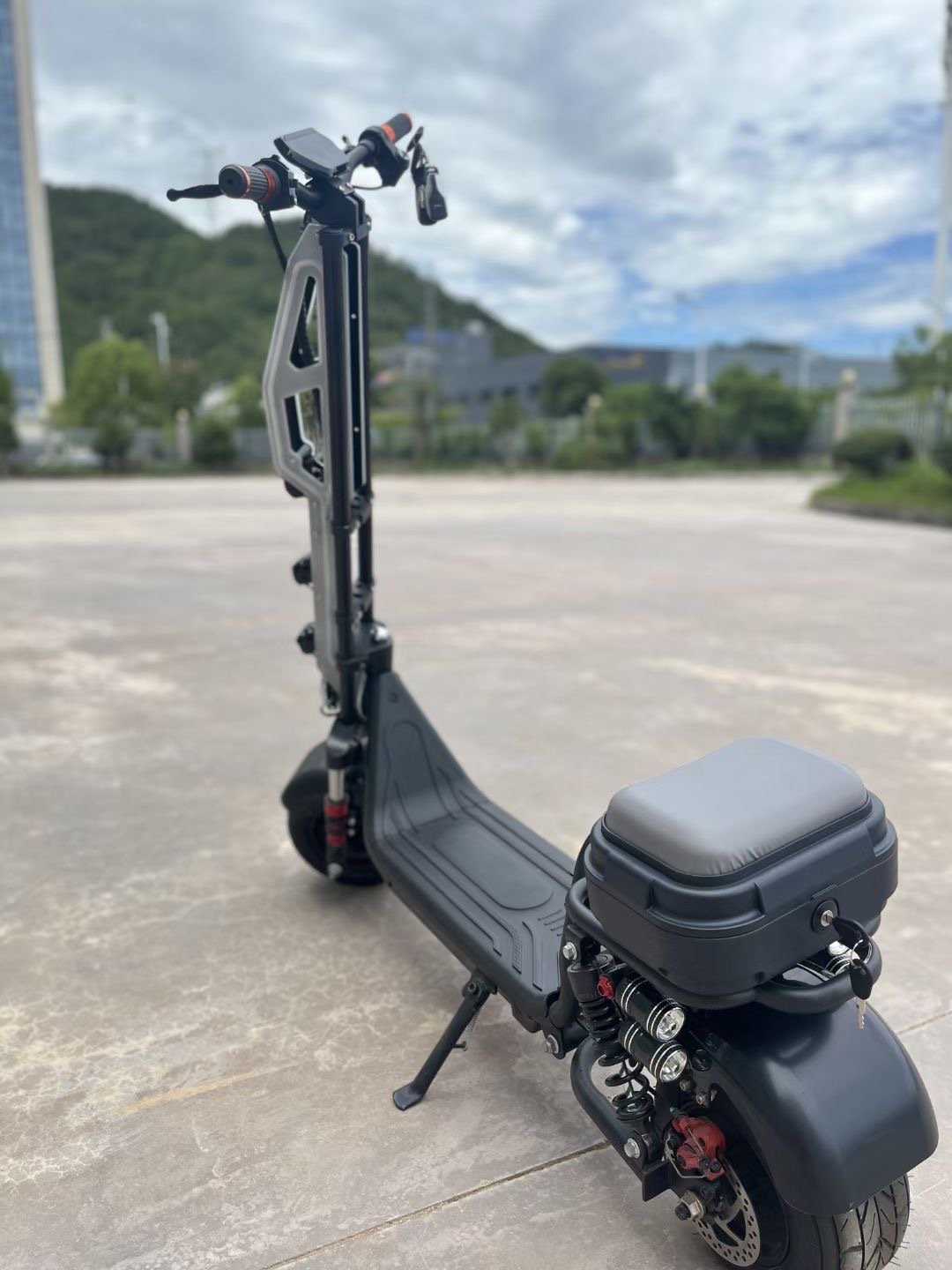 Hot Sale 1000w Electric Scooter With Removable Seat Front Double Shock Absorber Electric Scooter
