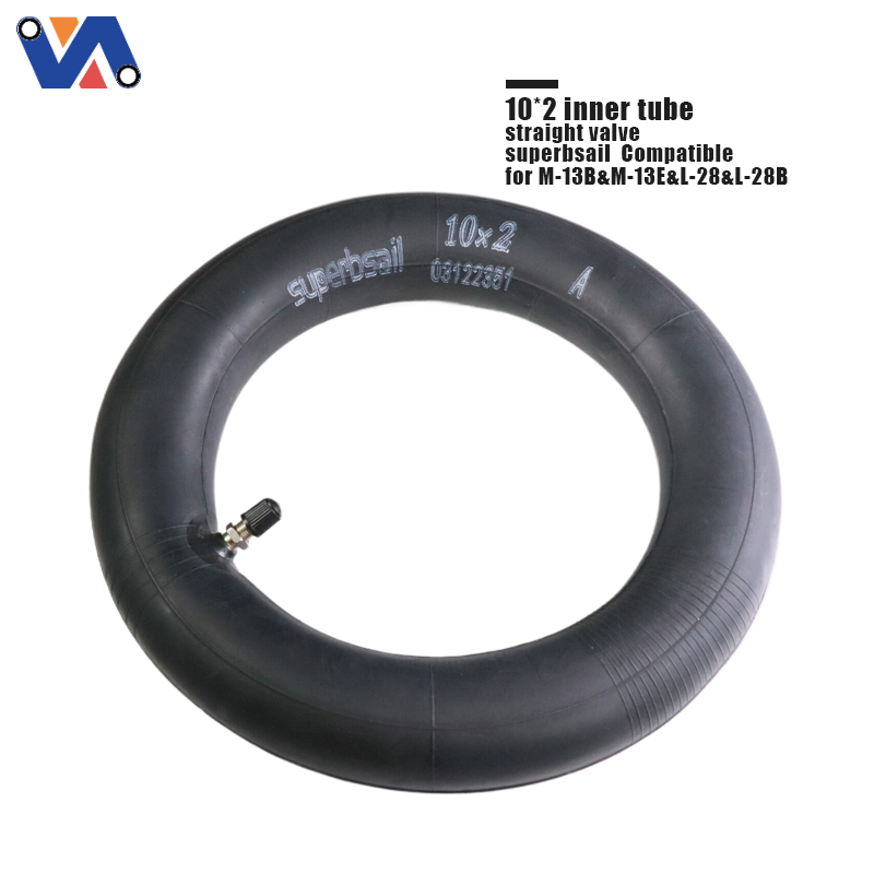 New Image Wholesale Factory 10 Inch Inner Tube Straight Valve For Escooter Part EU Stock 10inch 10*2 Electric Scooter Inner Tube