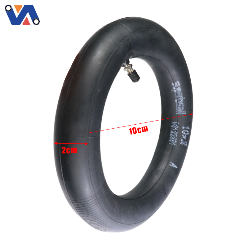New Image Wholesale Factory 10 Inch Inner Tube Straight Valve For Escooter Part EU Stock 10inch 10*2 Electric Scooter Inner Tube