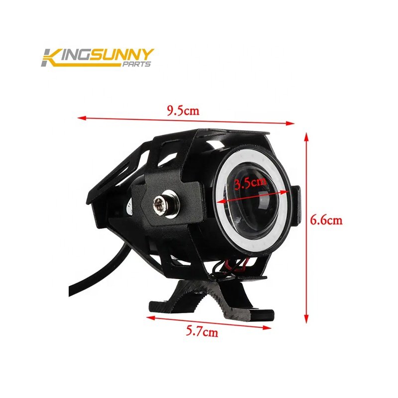 Auto Lighting System 12v LED Lights For Motorcycle Mini U7 Laser Cannon Transformer Electric Headlights Cycle Parts