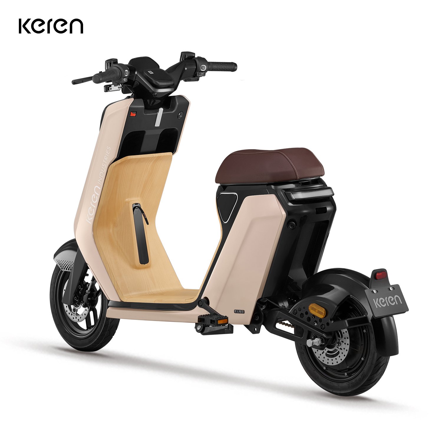 Keren ev moped e scooter 48 v electrik motorcycle electrical-scooter for urban commuting