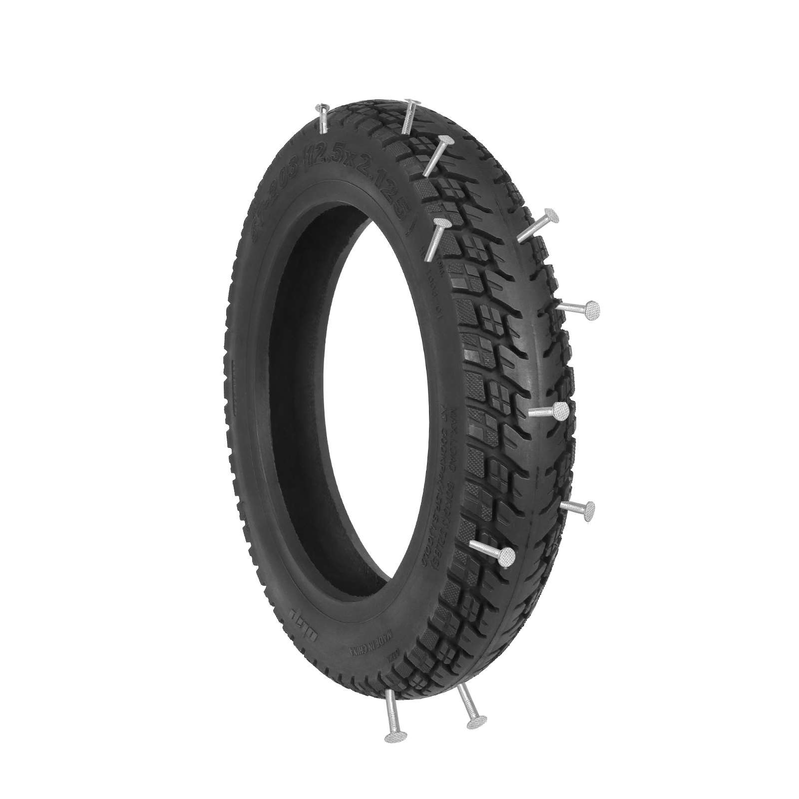 12 inch Ulip 12.5*2.125(57-203) self-repairing off-road tyre with straight valve for Bicycles Tubes Electric Scooter Parts