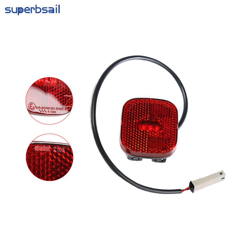 Superbsail Original Rear Taillight for Ninebot Max G2 Electric Scooter Spare Parts Brake Light Rear Fender Light Stoplight New