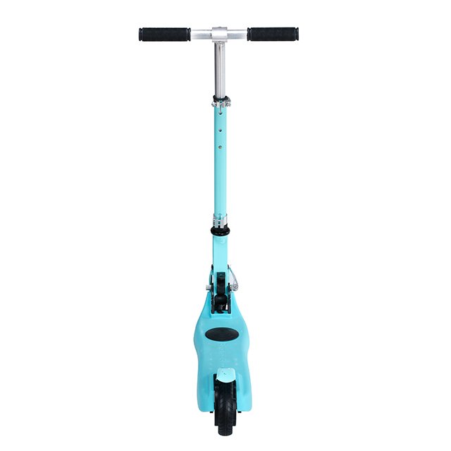hot sale 6km/h blue 2 wheel kids moped electric scooter from china to yangon