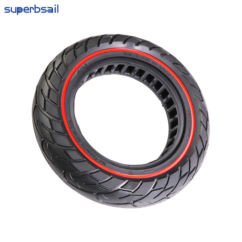 Superbsail EU stock E-scooter 10 Honeycomb Solid Tyre 10*2.5 Inch Thickened Vacuum Tire For Electric Scooter Accessories