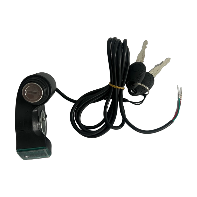 Electric scooter part Digital Battery Voltage Display Switch Power Key Lock scooter Battery Display