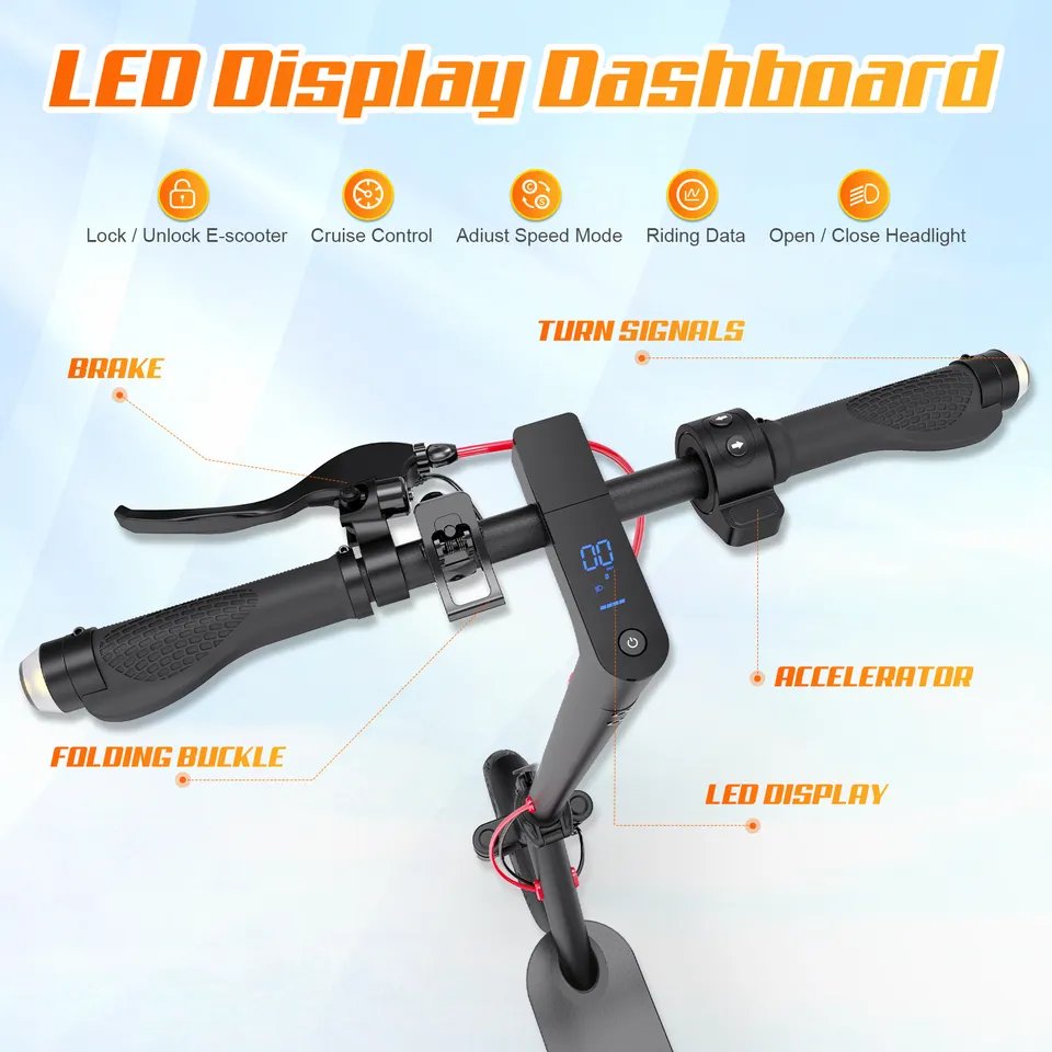 KOOLUX Self Balancing Foldable 350 -500W 8-10 Inch Wheels Powerful Adults Kids EU USA Warehouse Electric Scooter