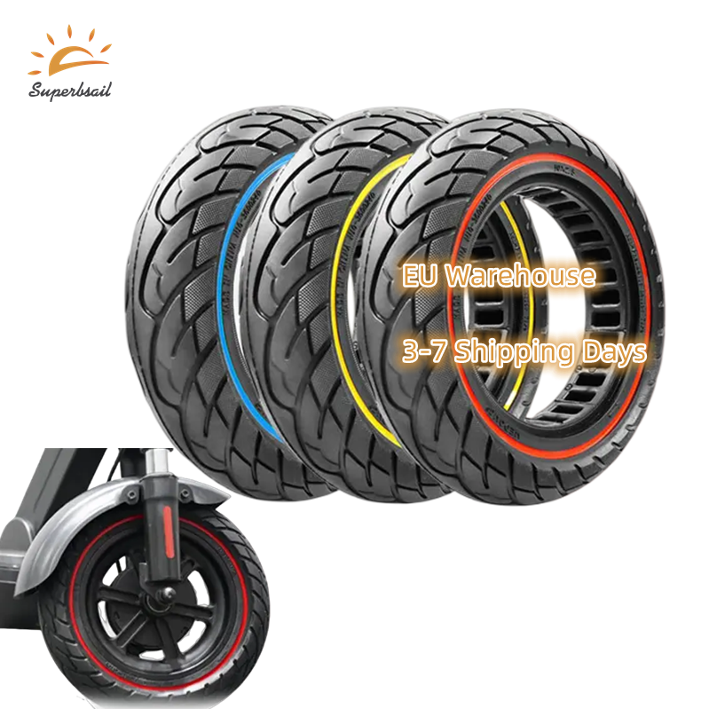Superbsail Hollow Honeycomb Solid Tire 10 Inch 60/70-6.5 Electric Scooter Tubeless Front Rear Tire For Ninebot Max G30