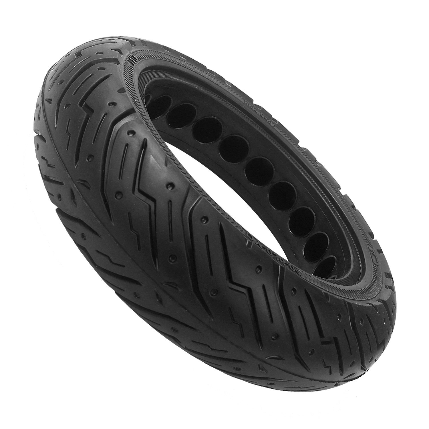 10 X 2.5 Solid Wheels Honeycomb Tire for Ninebot Max G30 g30 Electric Scooter Spare Parts Black 36V 10 inch Scooter 10X2.5