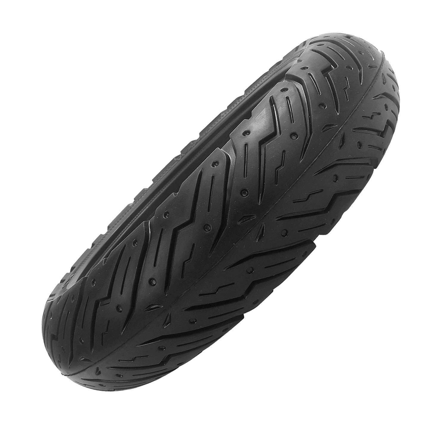 10 X 2.5 Solid Wheels Honeycomb Tire for Ninebot Max G30 g30 Electric Scooter Spare Parts Black 36V 10 inch Scooter 10X2.5
