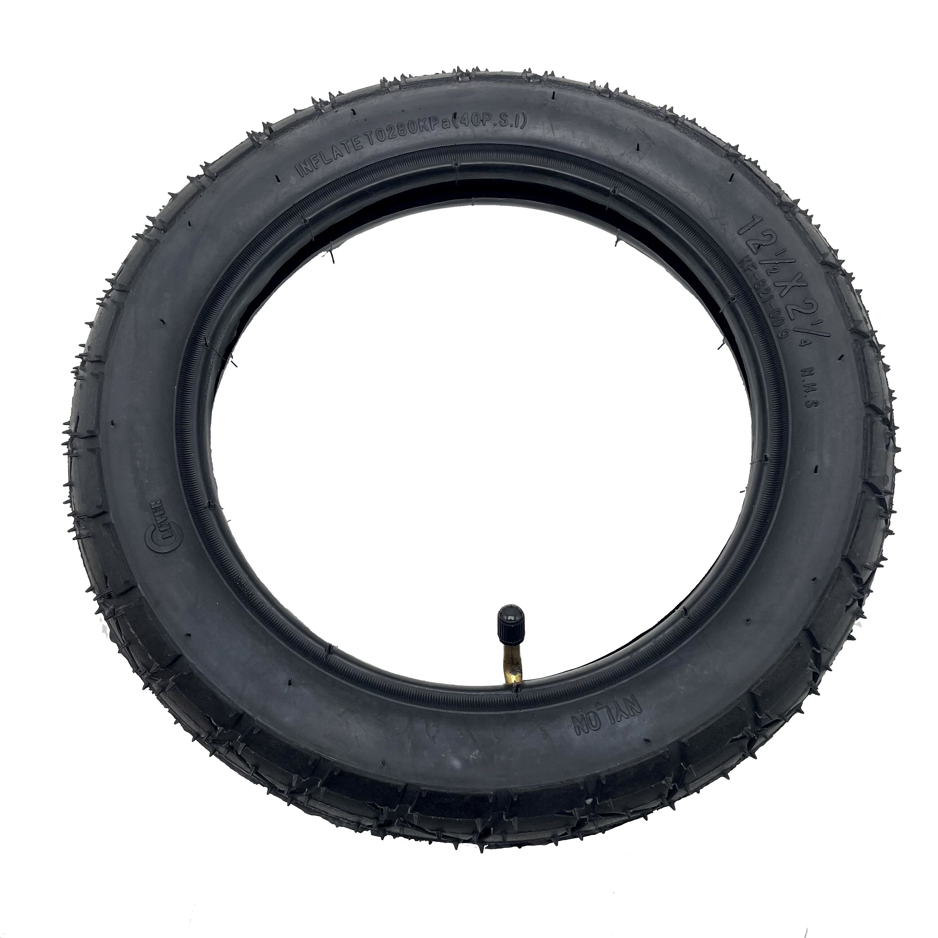 12 1/2x2 1/4 Inner Outer Tyre for Folding E-Bike Mini Motorcycle Electric Scooter 12 Inch Pneumatic Wheel Tire Parts
