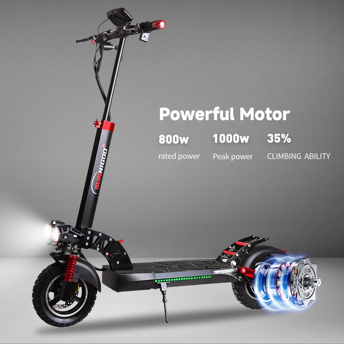 EU Warehouse Electric Scooter 800W With High-Speed Urban Adults E Scooter With 48V 18Ah High Endurance Powerful Electric Scooter