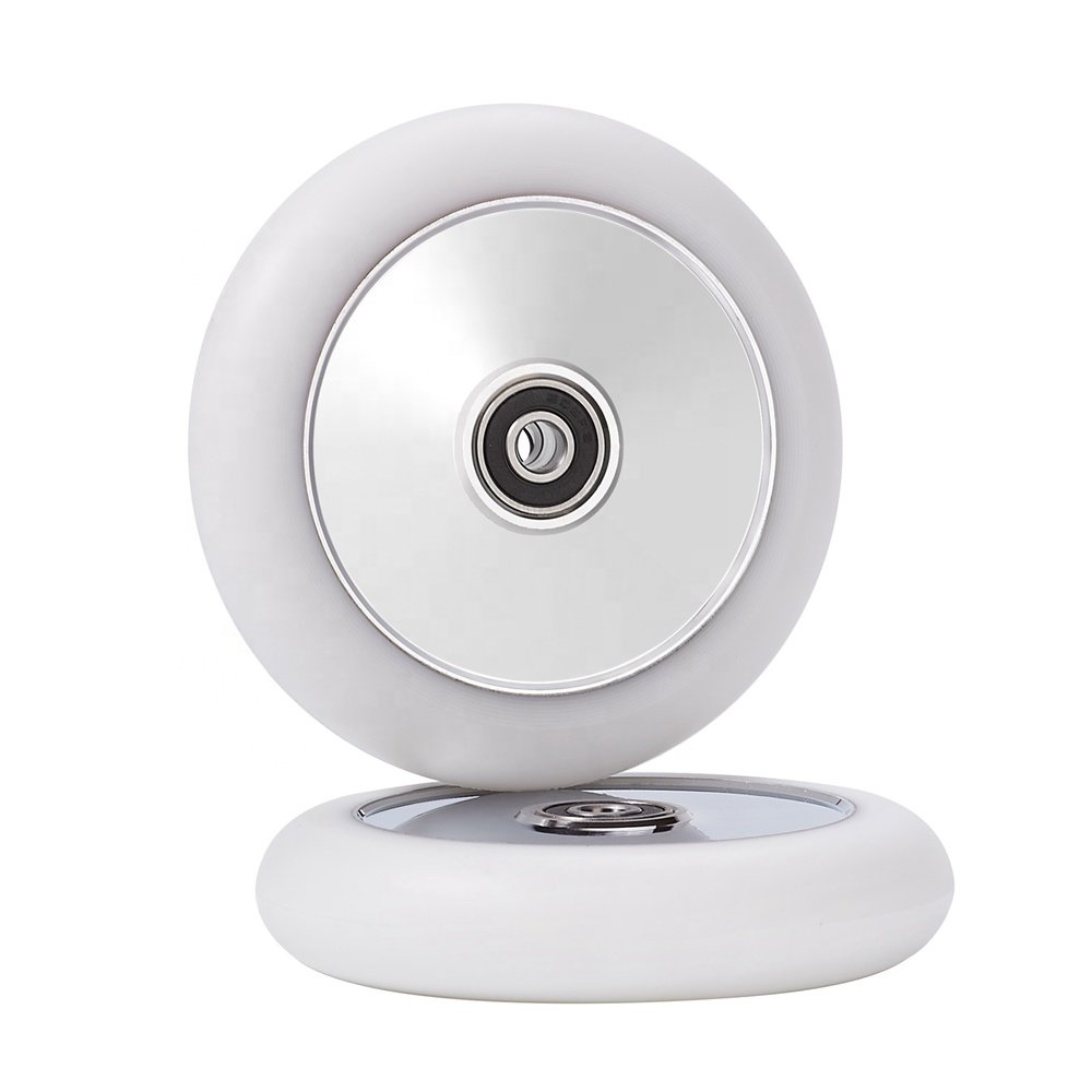 Huoli Hot Sale Pro Stunt Scooter Wheels Wholesale 110mm 120mm Freestyle Wheels Scooter with Abec-9 Bearing