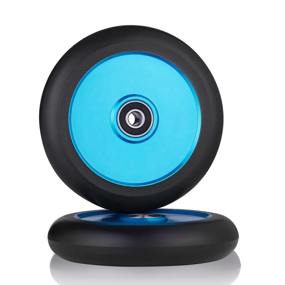 Huoli Hot Sale Pro Stunt Scooter Wheels Wholesale 110mm 120mm Freestyle Wheels Scooter with Abec-9 Bearing