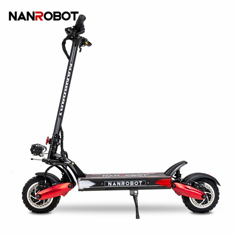 Nanrobot Hydraulic disc Brake Foldable 60v Lithium Battery Offroad Electric Scooter For Adult