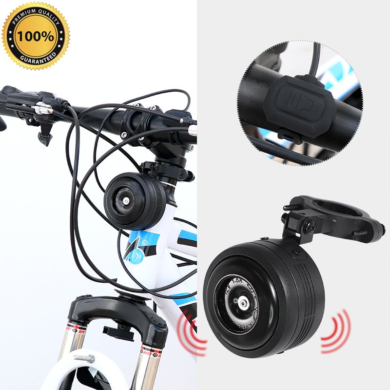 Superbsail Fedog F119 Bike Ebike Electric Horn Alarm Electric Bell Loud Horn Bike Bell Two Remote Controller Scooter Horn Alarm