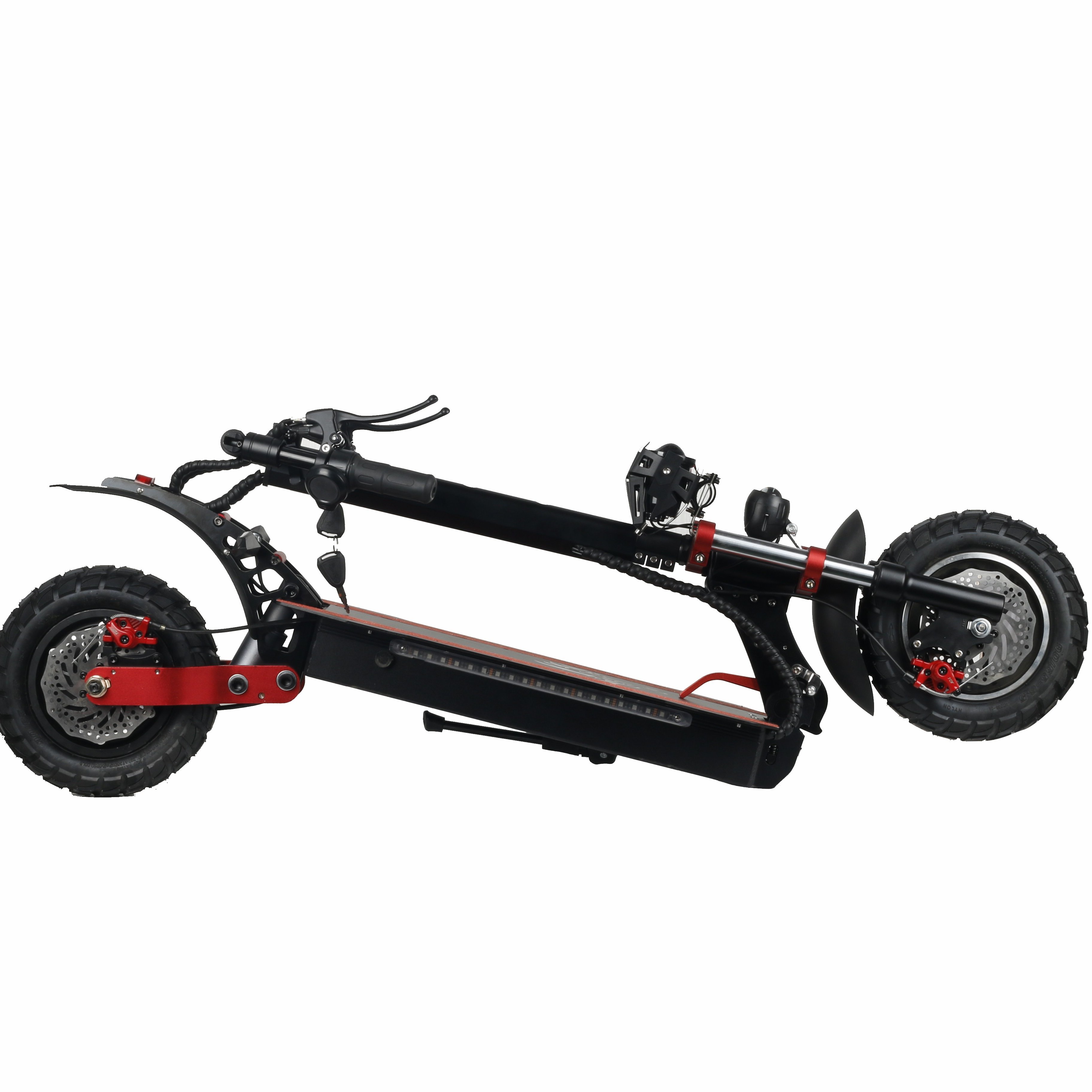 Langtu New Arrival 1200W, 48V 18ah Two Wheels Dual Motor Foldable Electric Scooter in China