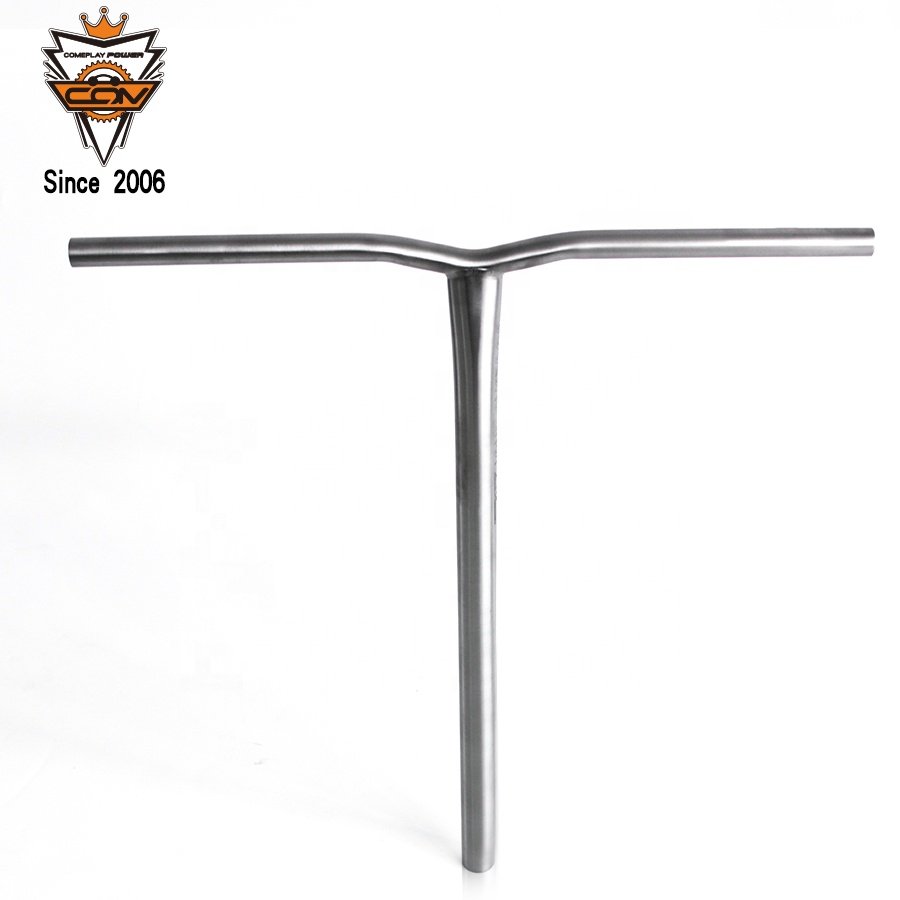 High Quality two wheel T bar Titanium stunt scooter pro scooter parts