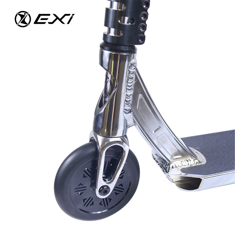 High Quality Kids' Kick Scooter Parts CNC Aluminium Alloy Pro Scooter Wheels ABEC09 Bearings Rubber Wholesale Stunt Scooter