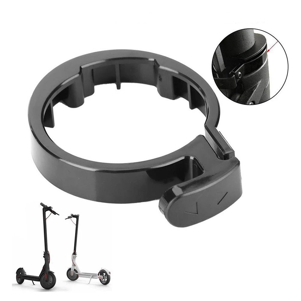 For xiaomi M365 1S Pro electric folding scooter handle stand clasp folding ring buckle base plastic parts 8.5 inch accessories