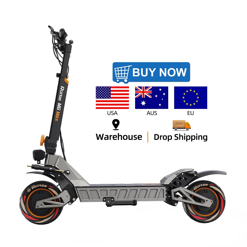 RuiToo M6Max AUS Warehouse Fast Delivery Robust Electric Scooter For Adults