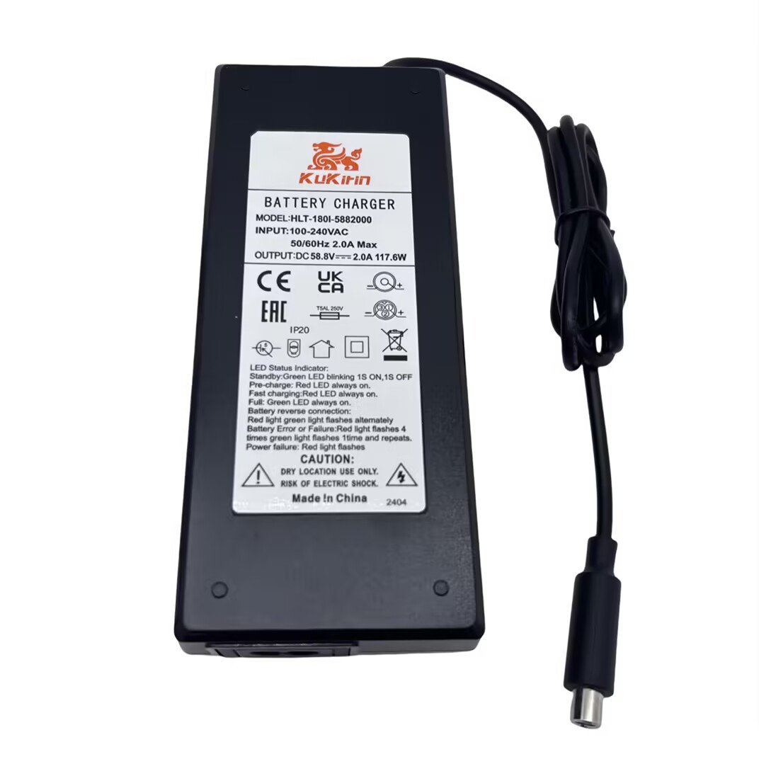 58.8V 2A Charger for KUGOO KIRIN G3 PRO KuKirin G3 Pro Electric Scooter Battery Charger Spare Parts