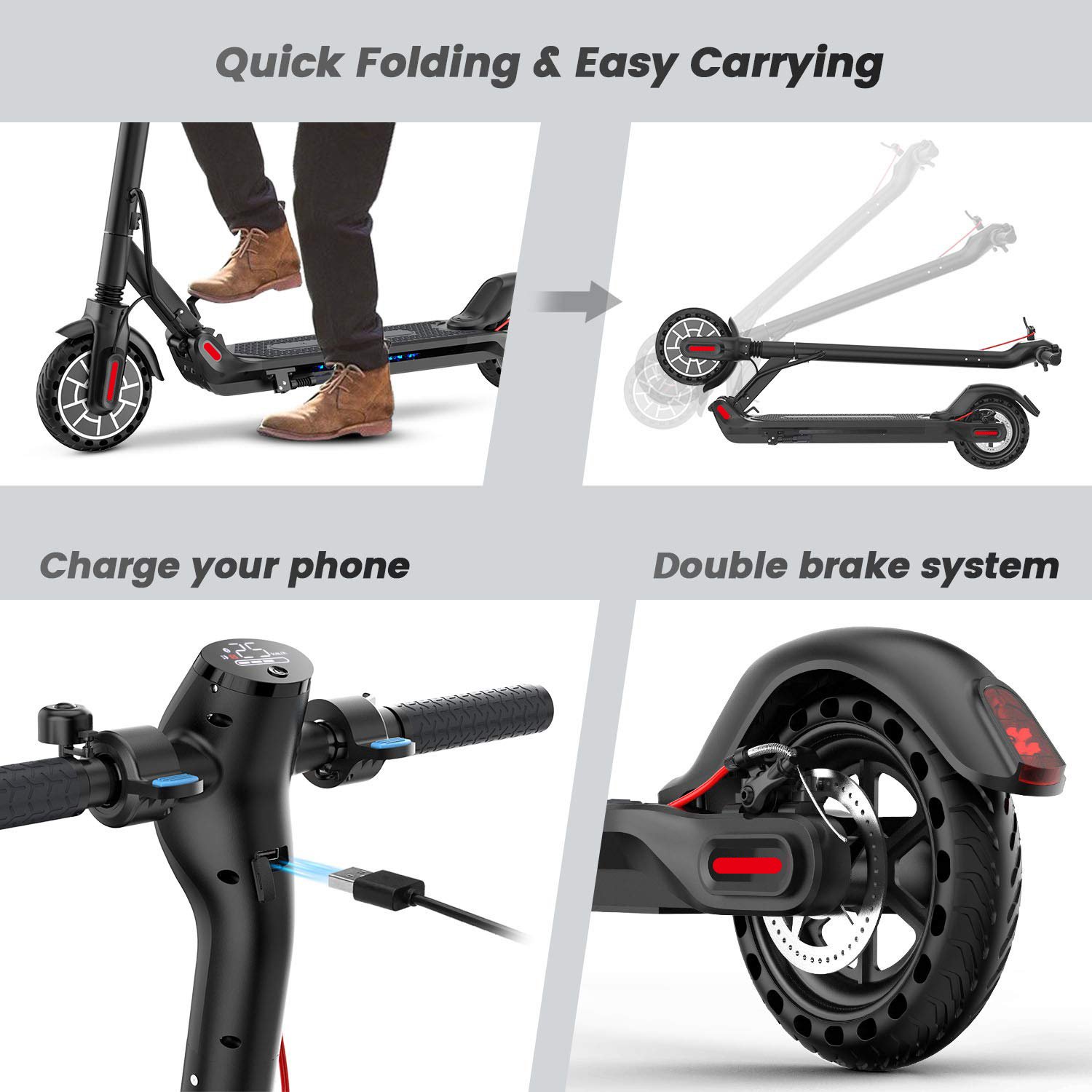 shipment Shipment from overseas warehouse in Europe Fashion new electric scooter Smart model 350w 36v