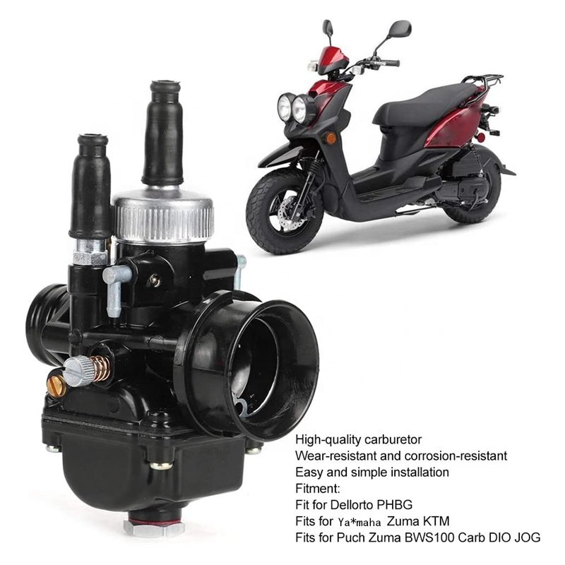 WANOU motorcycle carburetor BWS 100 BWS100 50cc 90cc Motorcycle 17 mm 19 mm Carburetor Parts Fits Most Motorcycle Parts