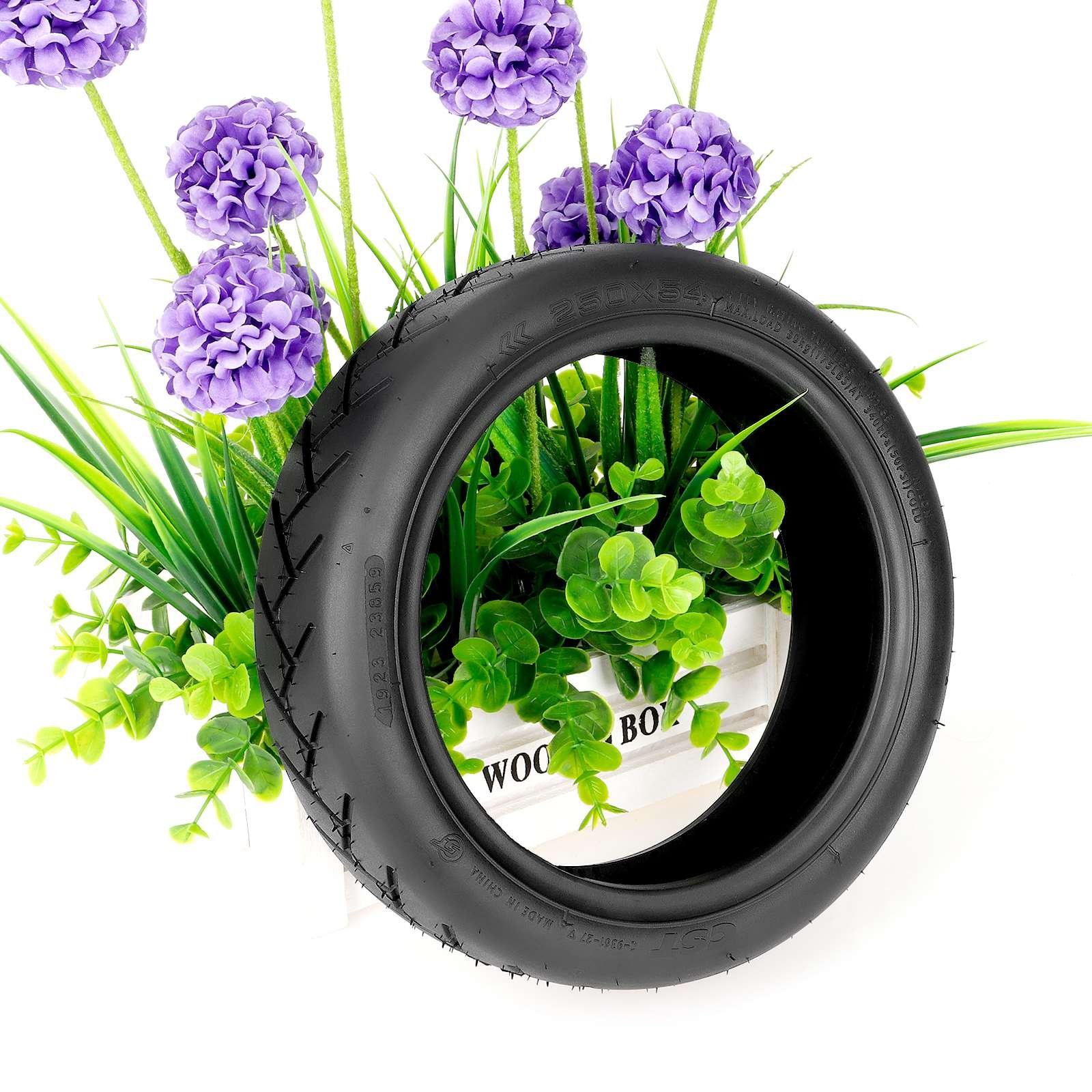 250*54 Self-repairing Tubeless Tire with Goo 10 Inch Vacuum Tires Fit for Xiaomi 4/4Pro/4Lite Scooter Wheel Tyre Parts