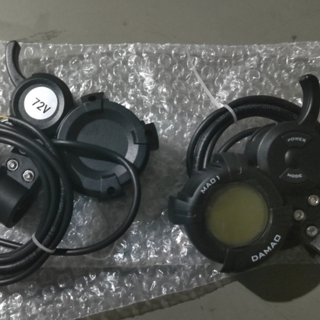 Damao 60V 6PIN Electric Scooter Throttle Good Quality LCD Display Finger Throttle Display for Replacement