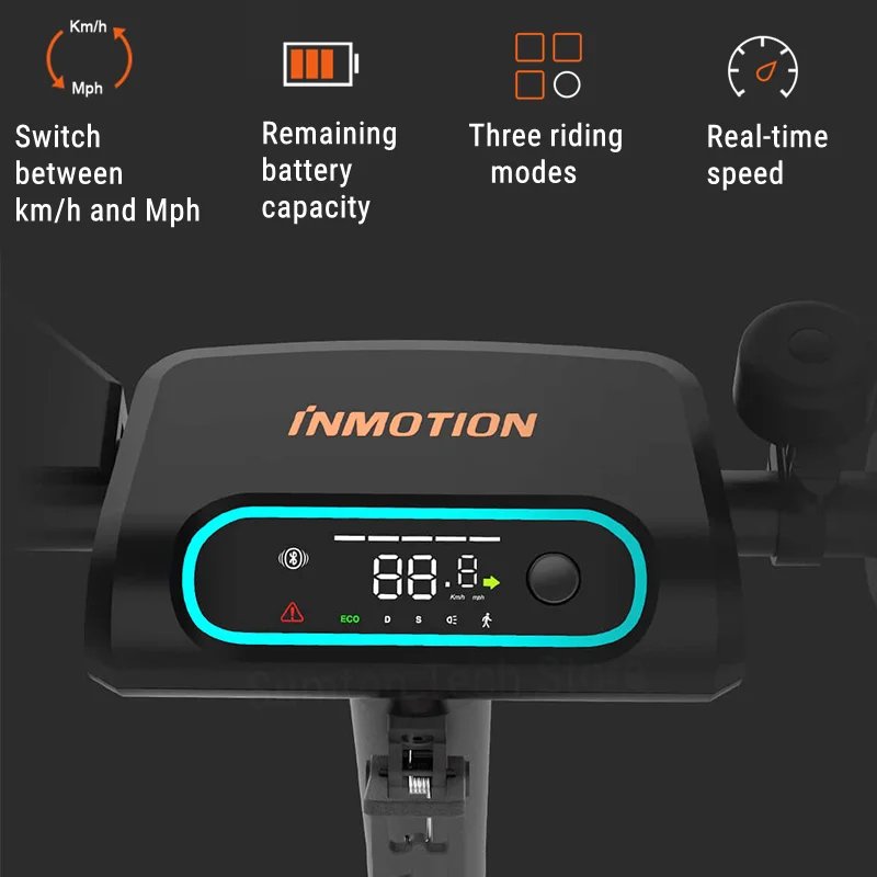 Original INMOTION S1F Foldable Electric Scooter 1000W Max Power Dual Brake 40km/h Skateboard 54V 12.5AH Capacity Kickscooter