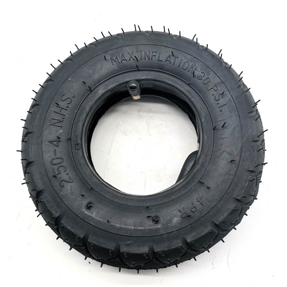 2.50-4 Scooter Tire 8inch Inner Outer Tubes Replacement Parts For Mini Folding Scooter