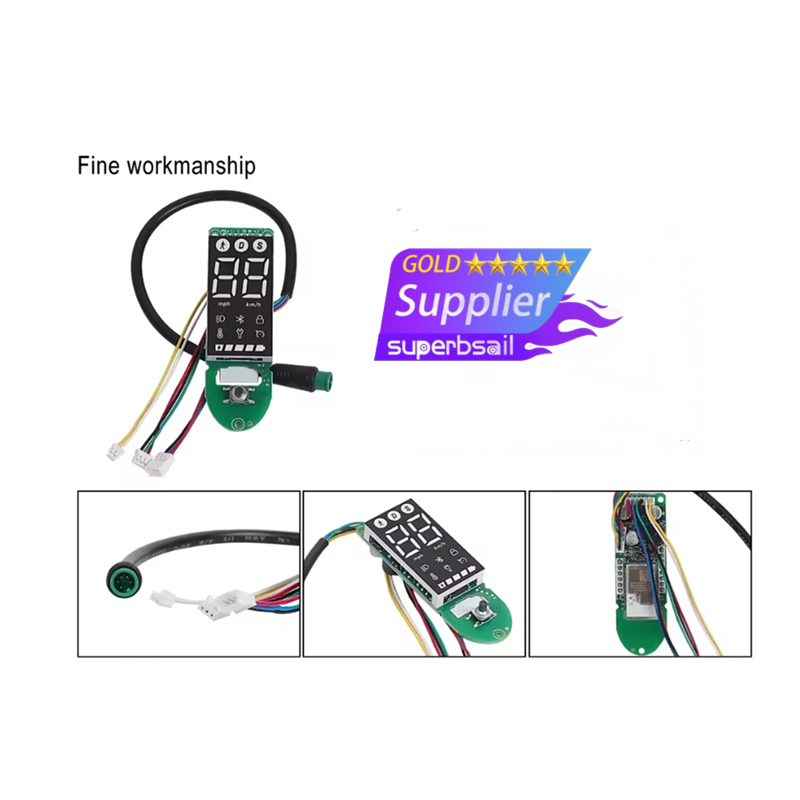 New Image Scooty Part Accessories Mi4 Pro LCD Display With Mihome App For Xiaomi Electric Scooter MI4 Dashboard Display Parts