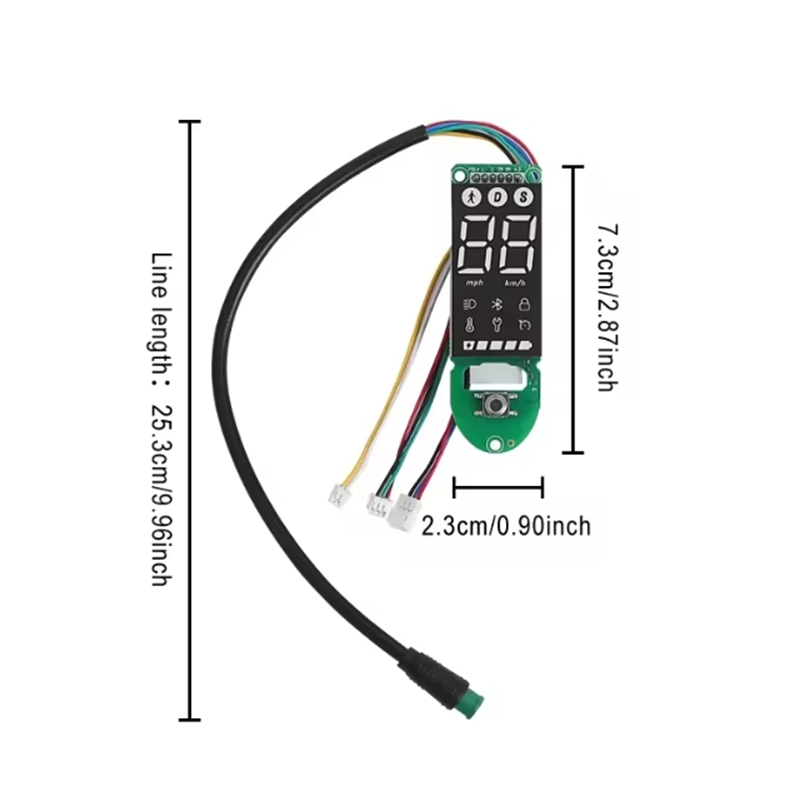 New Image Scooty Part Accessories Mi4 Pro LCD Display With Mihome App For Xiaomi Electric Scooter MI4 Dashboard Display Parts
