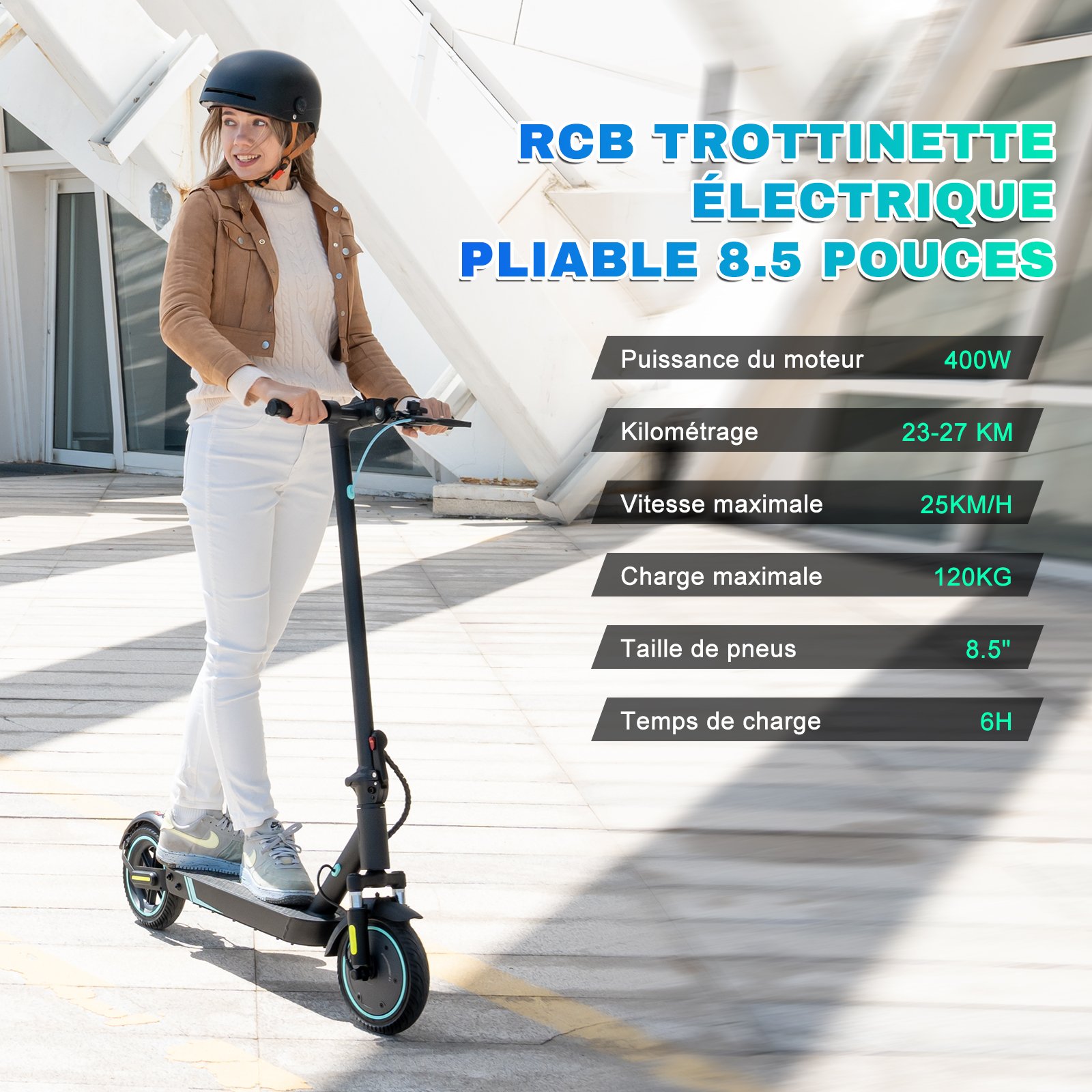 New arrivals 8.5 honeyconb 350w electric scooter eu warehouse RCB R17 kick folding mobility e scooter