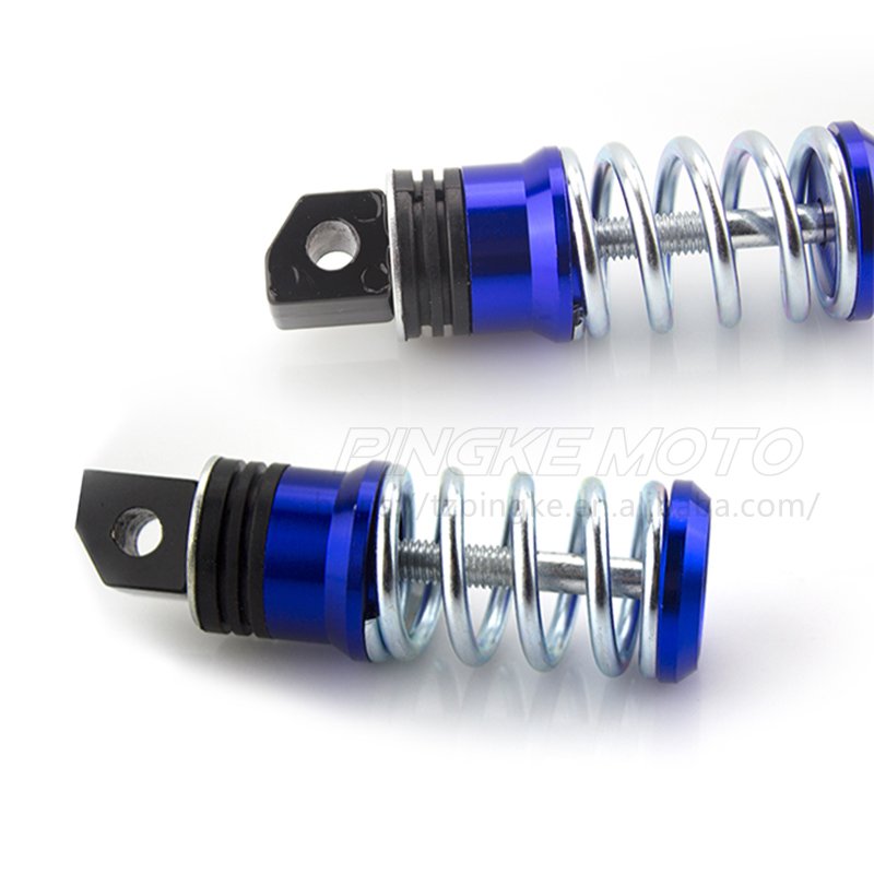 Colorful CNC Aluminum Alloy Rear Spring Footrest Pegs Adjustable Pedal Motorcycle Modification Decorative Foot Pegs Accessories