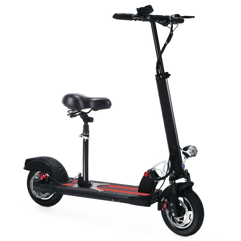 500w Electric Scooter Motorcycle European Kick Scooters With Seat Foldable Electric Step Scooters