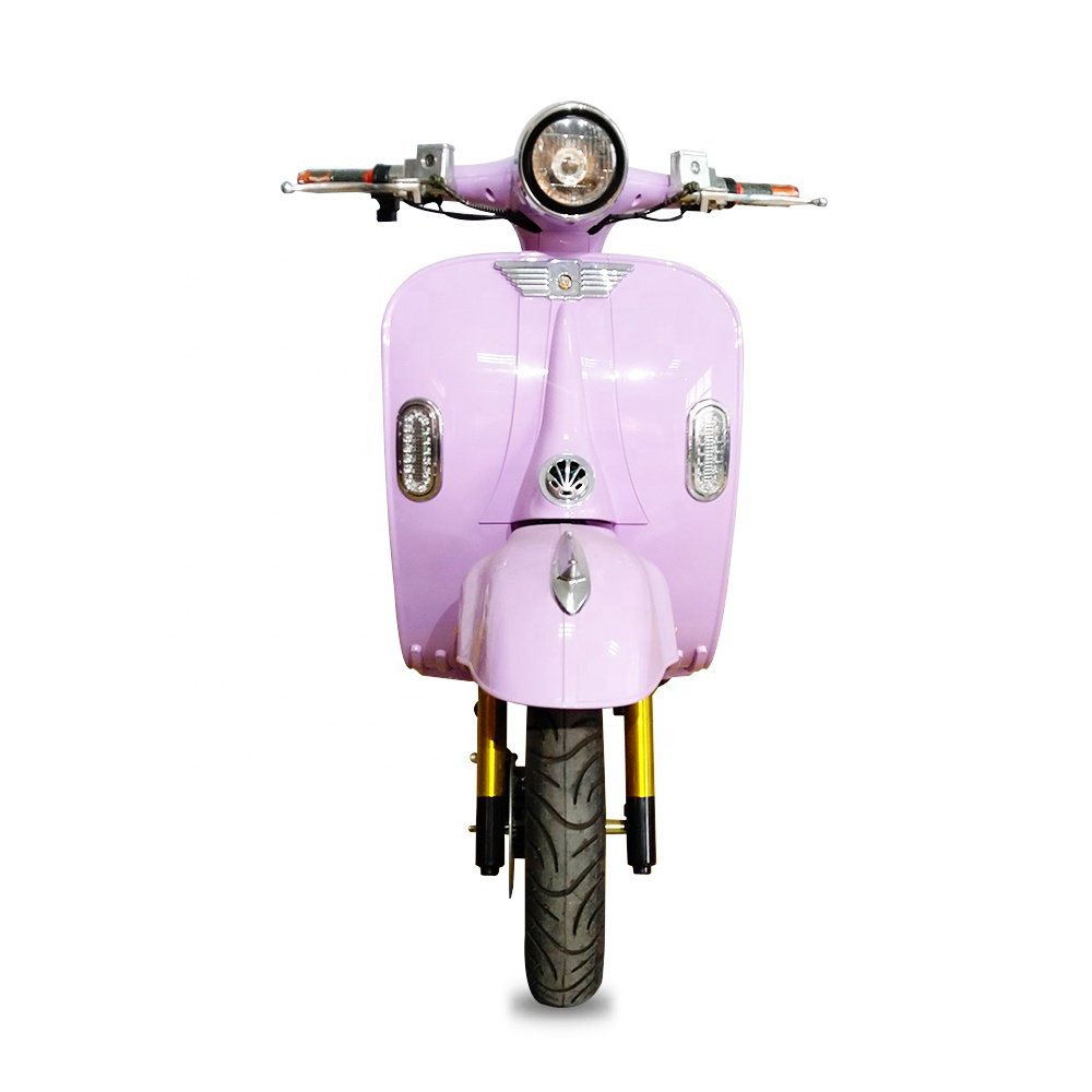 Cheaper loading 2 passenger 60V 48V 1000w Electric Scooter spare parts CKD popular in India
