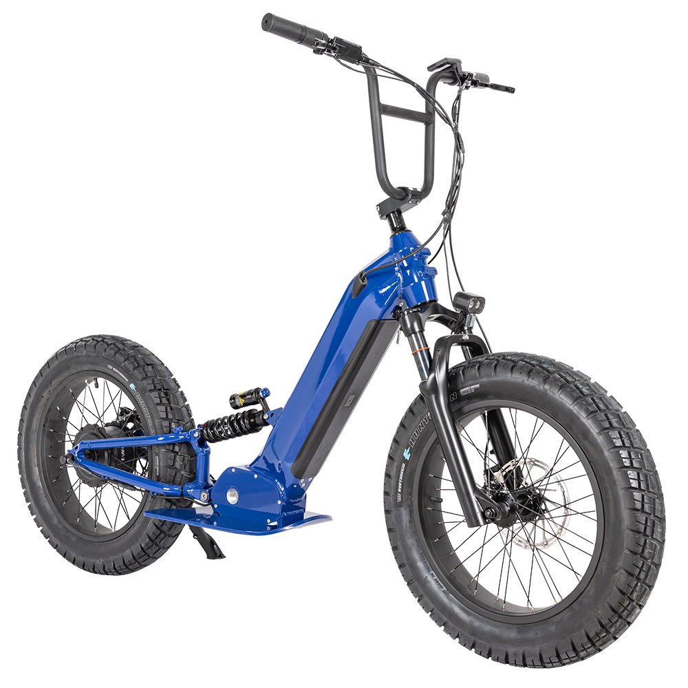 2024 Mario New Product 20-Inch Fat Tire Electric Scooter Bafang Motor 250w