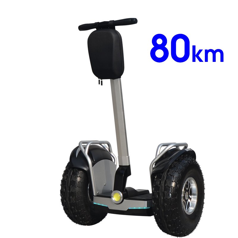 2023 fashion patrol use 19 inch fat tire two wheel electric chariot covered electric scooter